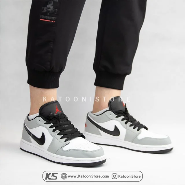 خرید کفش اسپرت نایک ایر جردن 1 لو - Nike Jordan 1 Low Light Smoke Grey