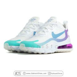 کفش اسپرت و کتونی نایک ایرمکس ۲۷۰ ری اکت ( سفید بنفش ) - Nike Air Max 270 React ( White Purple )