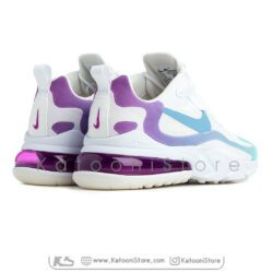 کفش اسپرت و کتونی نایک ایرمکس ۲۷۰ ری اکت ( سفید بنفش ) - Nike Air Max 270 React ( White Purple )
