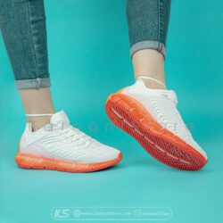کفش اسپرت ریباک زیگ کینتیکا یونیسکس ( سفید نارنجی ) - Reebok Zig Kinetica Unisex ( White Orange )