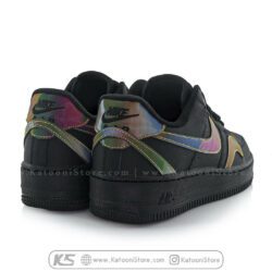 کفش اسپرت و کتونی نایک ایر فورس ۱ ( مشکی شبرنگ ) - Nike Air Force 1 '07 LV08 (Black Rainbow)