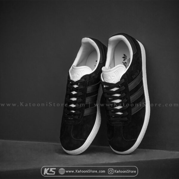 کفش اسپرت و کتونی آدیداس گزل مشکی سفید - Adidas Gazelle Black White