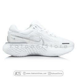 کفش اسپرت و کتونی نایک زوم ایکس اینوینسیبل ( تمام سفید ) - Nike ZoomX Invincible Run Flyknit ( Full White )