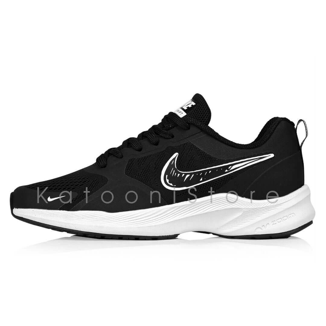 کفش اسپرت و کتونی نایک ایر زوم ران سویفت ( مشکی سفید ) - Nike Air Zoom Run Swift ( Black White )