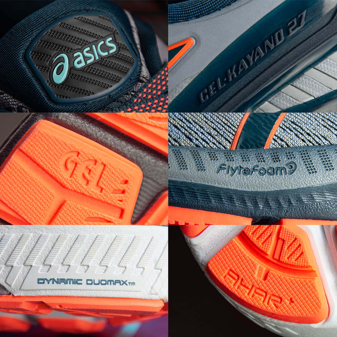 تصویر مایکرو از کتونی اسیکس ژل کایانو ۲۷ - Micro Zoom photos of Asics GEL Kayano 27