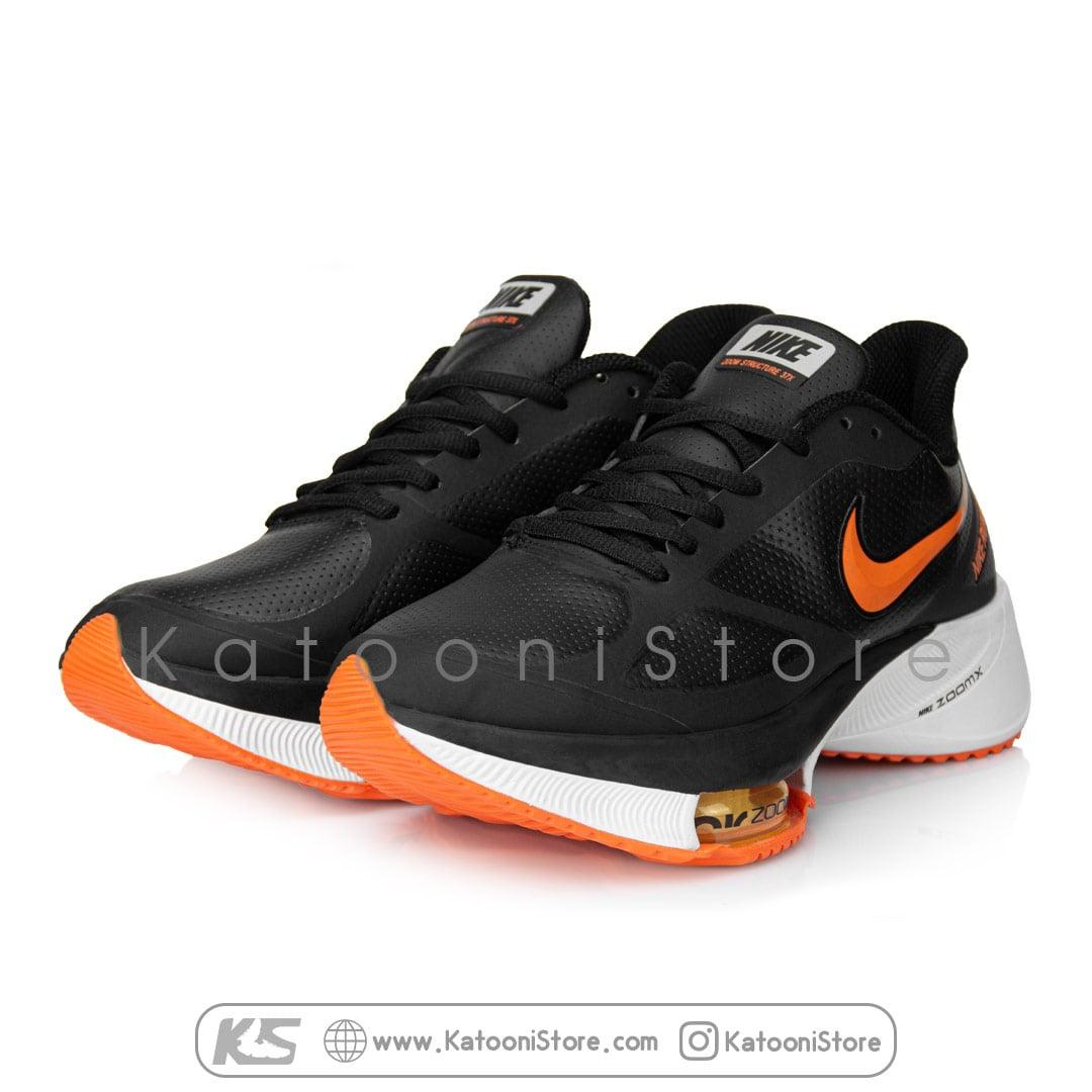 کفش اسپرت و کتونی نایک ایرزوم وینفلو ۳۷ ایکس مشکی نارنجی -Nike Air Zoom Winflo 37X