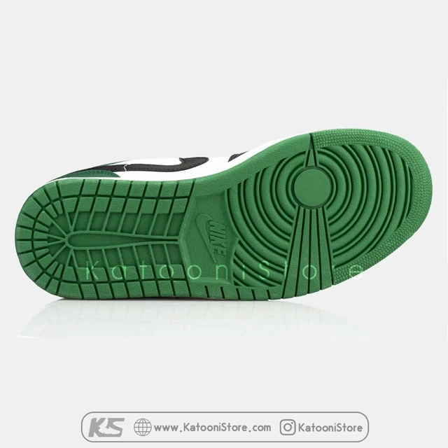 نایک ایر جردن 1 لو گرین تو </br><span>Nike Air Jordan 1 Low Green Toe(553558371)</span>