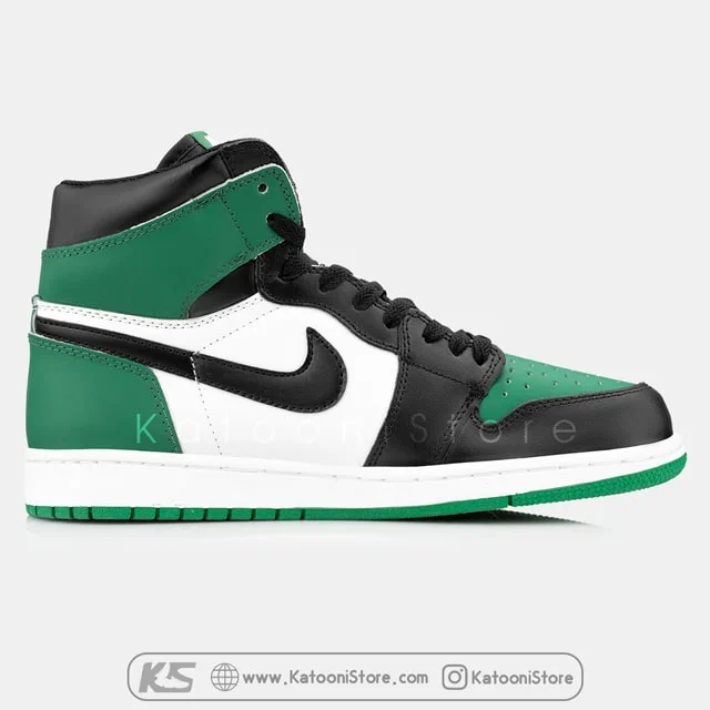 نایک ایرجردن 1 رترو </br><span>Nike Air Jordan 1 Retro High-Pine Green(555088302)</span>