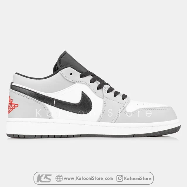 نایک ایر جردن 1 لو </br><span>Nike Jordan 1 Low Light Smoke Grey</br>(553558-030)</span>