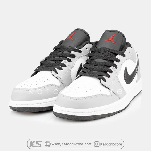نایک ایر جردن 1 لو </br><span>Nike Jordan 1 Low Light Smoke Grey</br>(553558-030)</span>