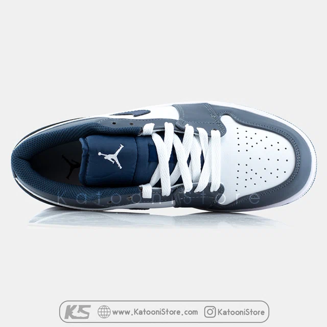 نایک ایر جردن 1 لو اشن اسلیت<br><span>Nike Air Jordan 1 Low Ashen Slate (553558-414)</span>