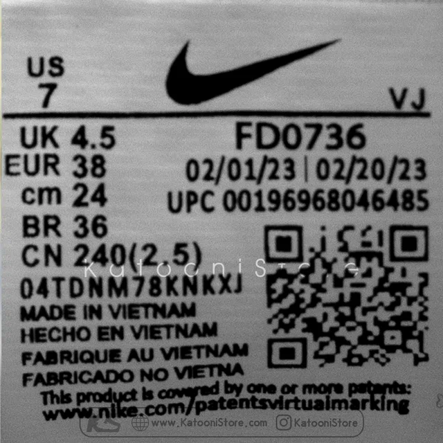 نایک وی 2 کی ران<br><span>Nike V2K Run (FD0736W)</span>